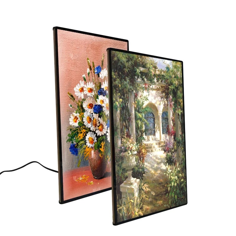 Ultra-Thin LED Light Box - LED screen for retail window display