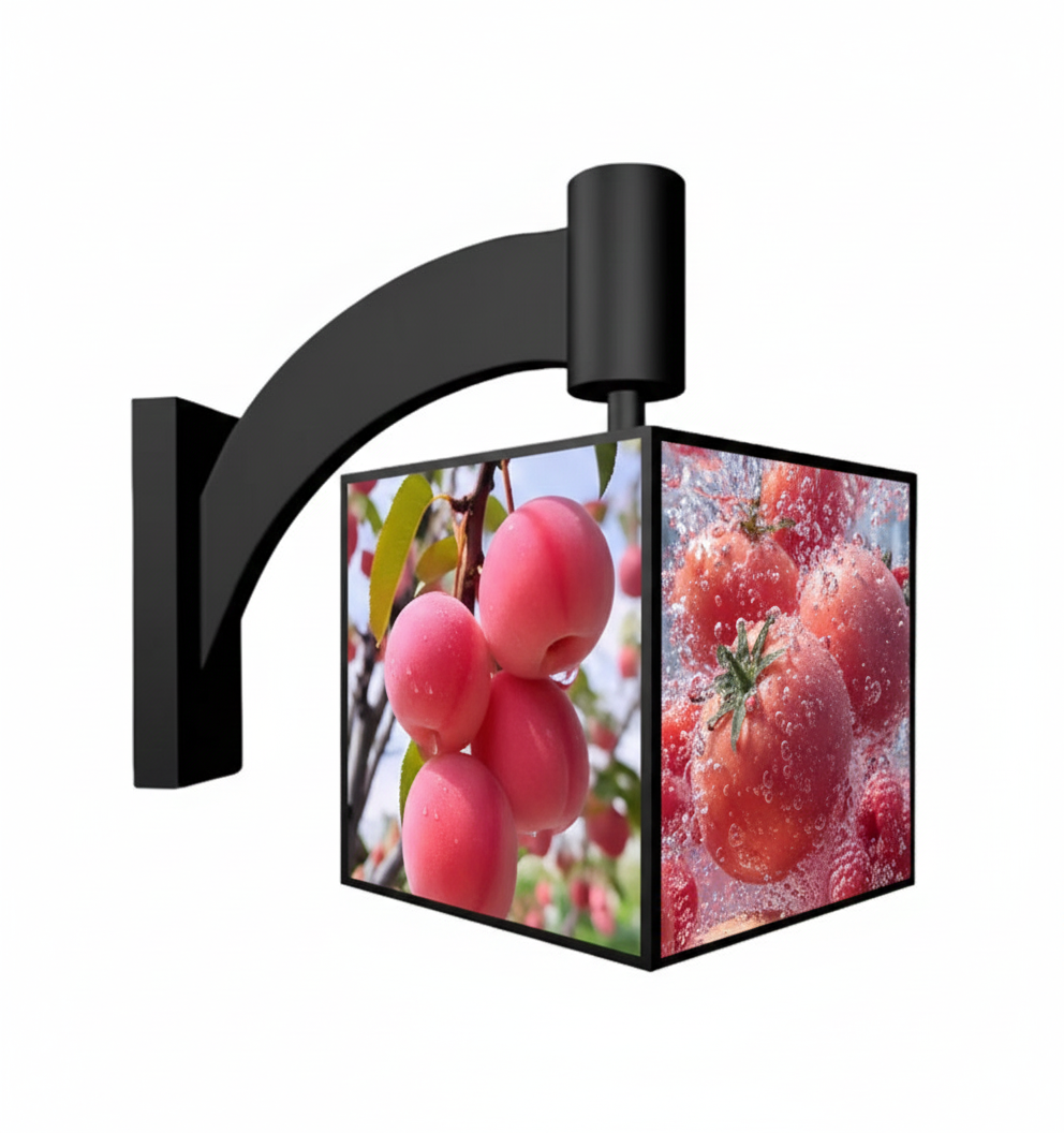 Projection Sign - Cube Light Box - 36 cm - Rotating 2