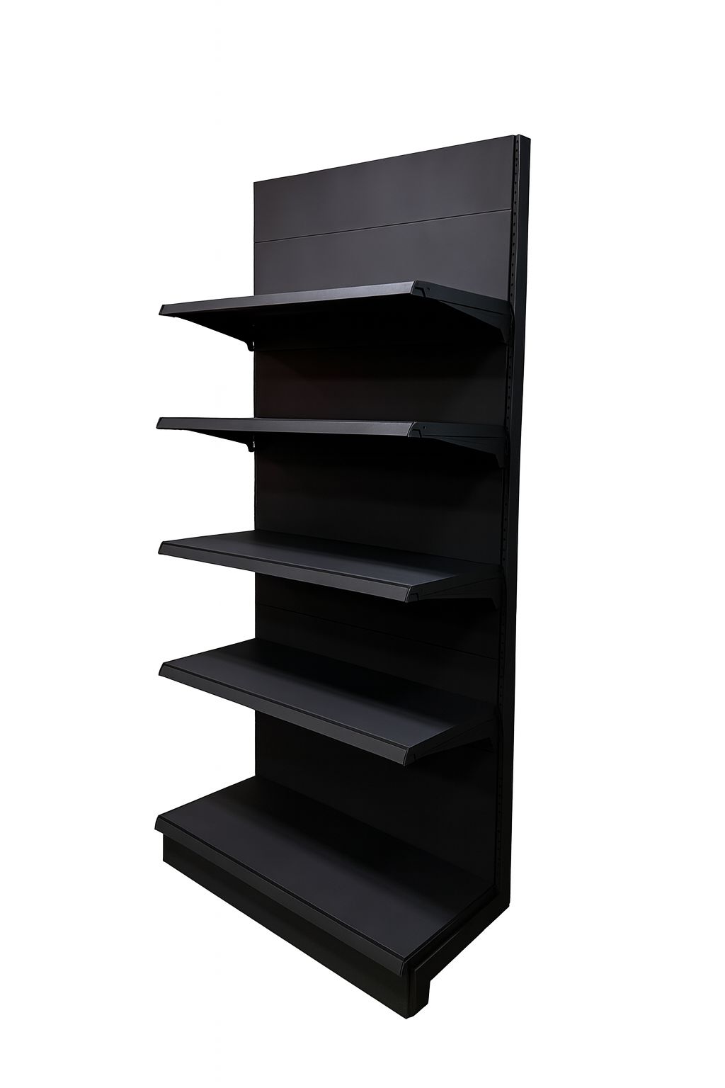 Black Wall Bay Shelving Unit - Image 1