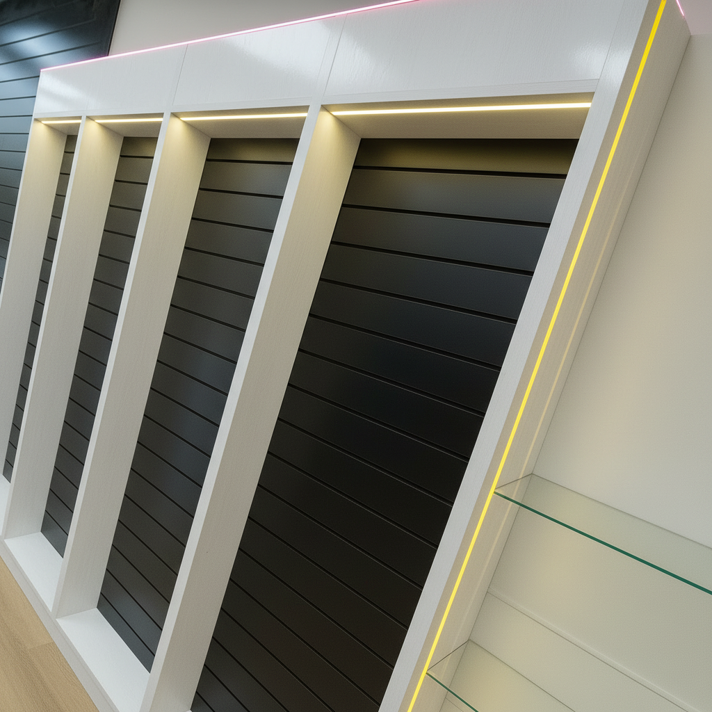 Slatwall LED Unit  view 2